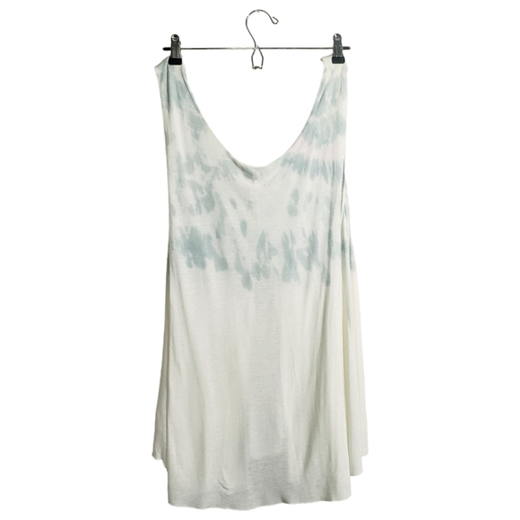 Free People We the Free Cruz Washed Cape Tank in Ivory Combo Sz: M - Picture 11 of 16